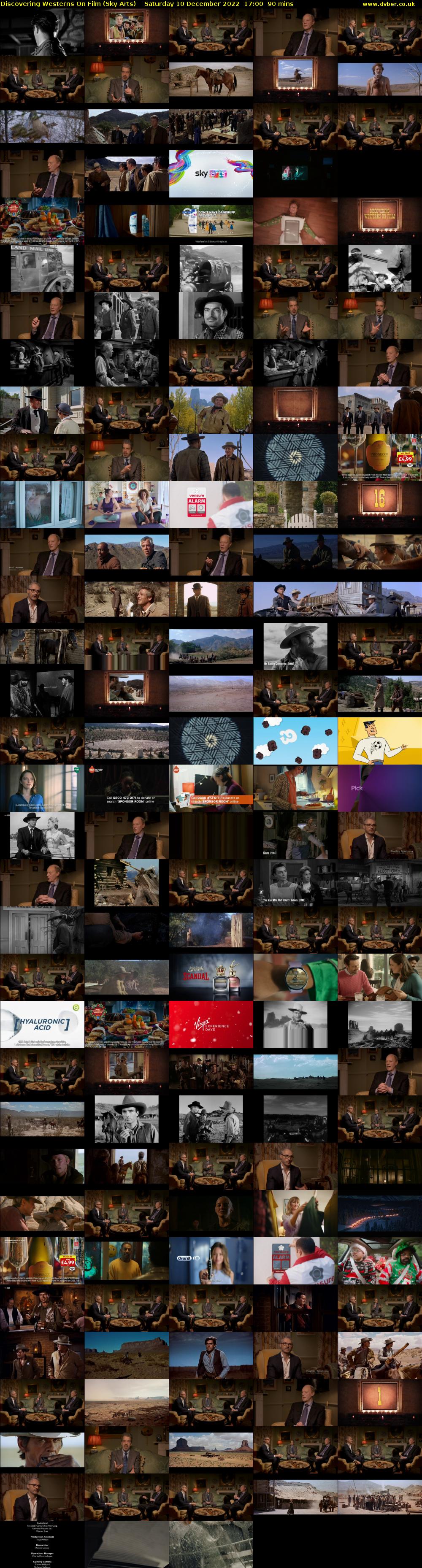 Discovering Westerns On Film (Sky Arts) Saturday 10 December 2022 17:00 - 18:30