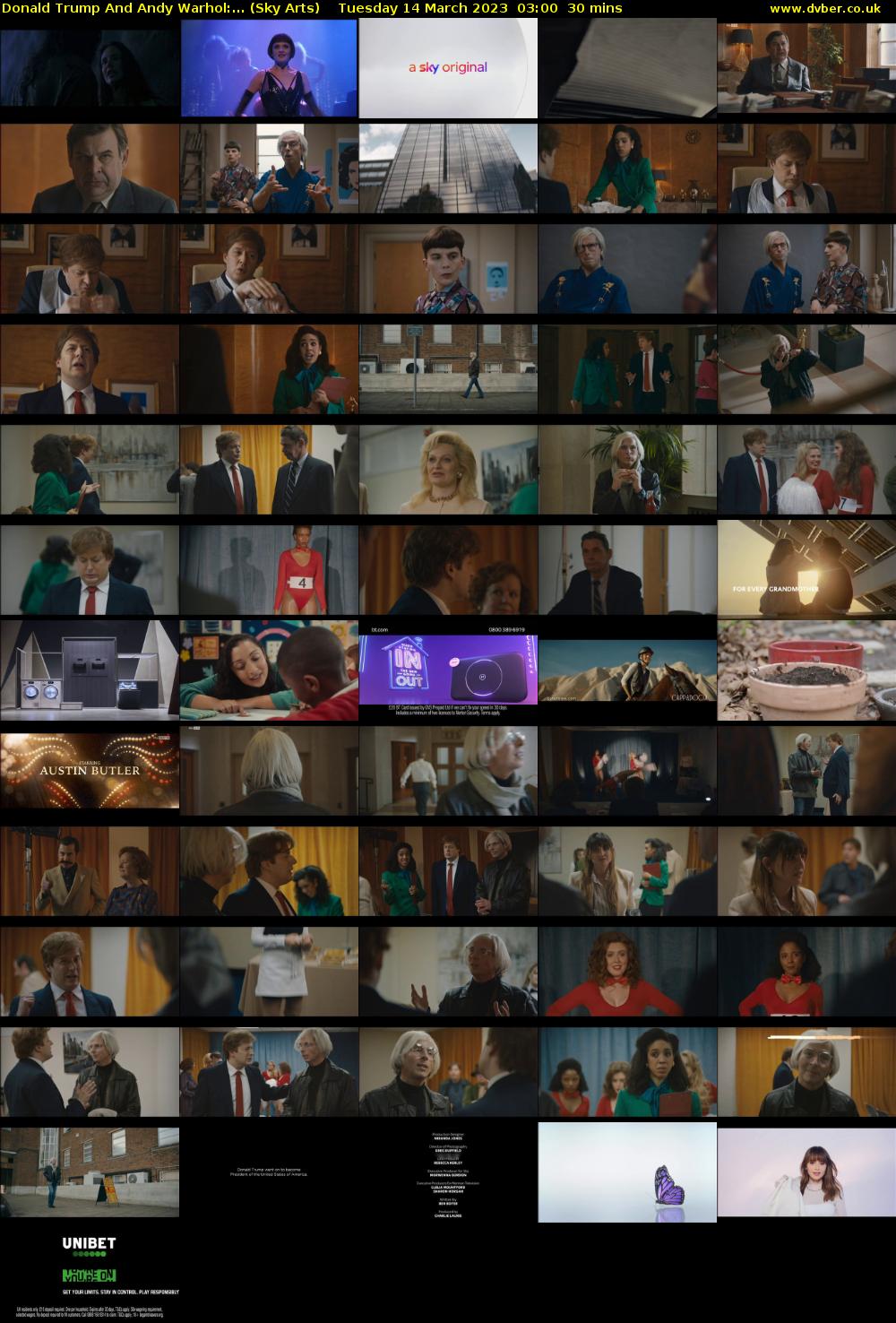 Donald Trump And Andy Warhol:... (Sky Arts) Tuesday 14 March 2023 03:00 - 03:30