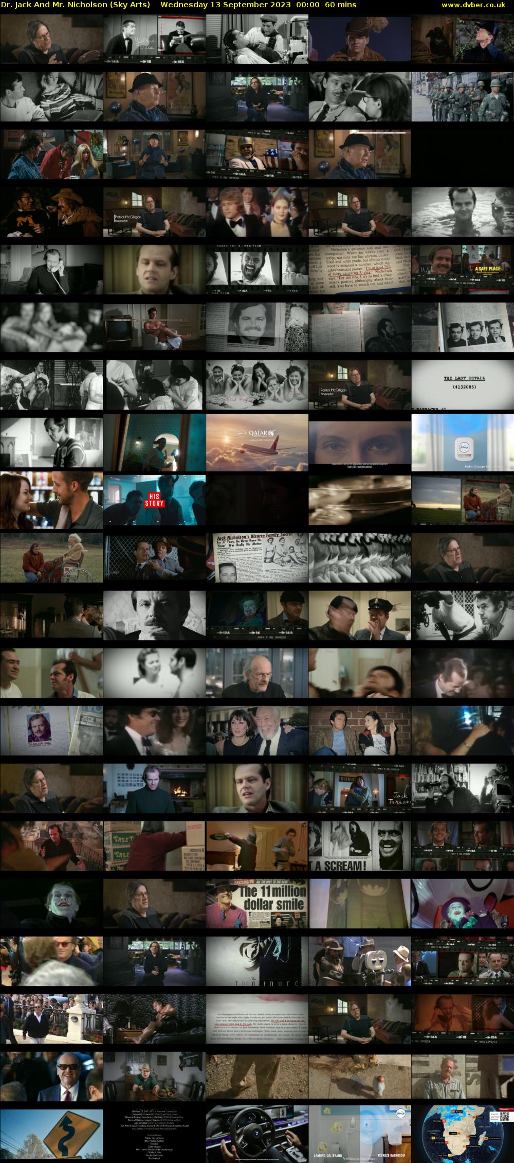Dr. Jack And Mr. Nicholson (Sky Arts) Wednesday 13 September 2023 00:00 - 01:00