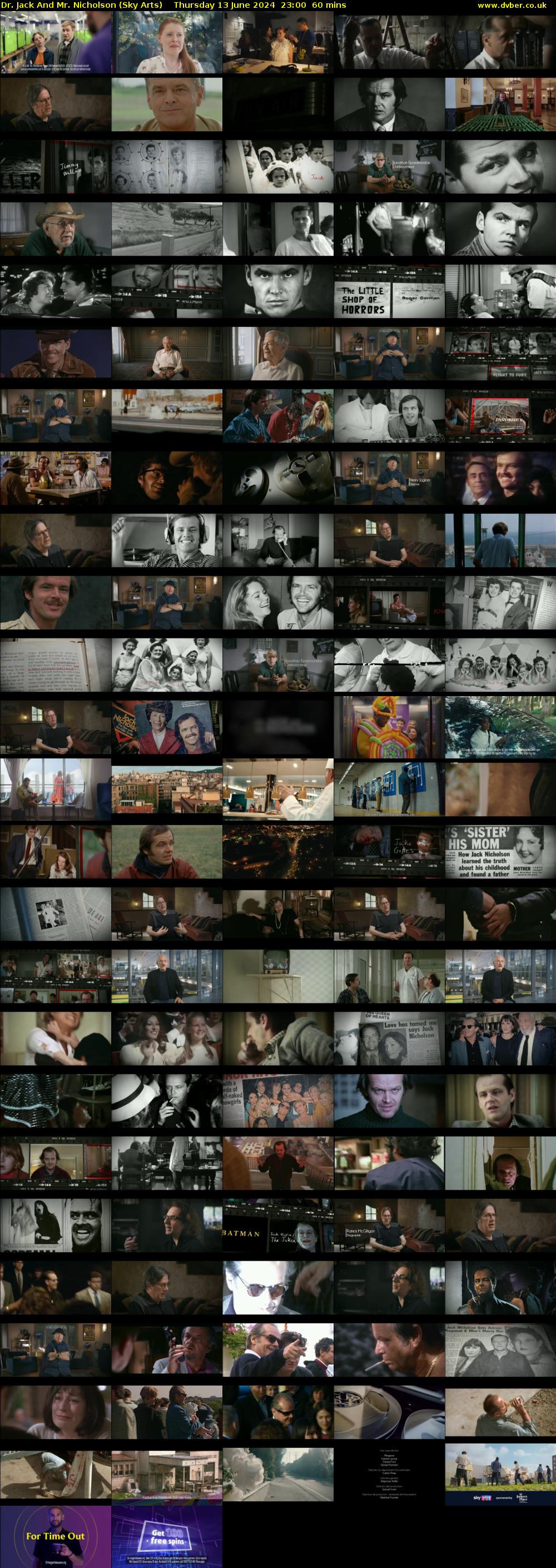 Dr. Jack And Mr. Nicholson (Sky Arts) Thursday 13 June 2024 23:00 - 00:00