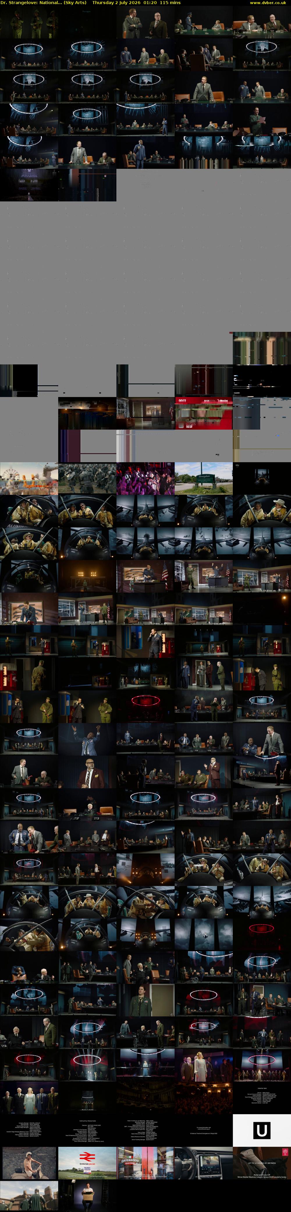 Dr. Strangelove: National... (Sky Arts) Thursday 2 July 2026 01:20 - 03:15