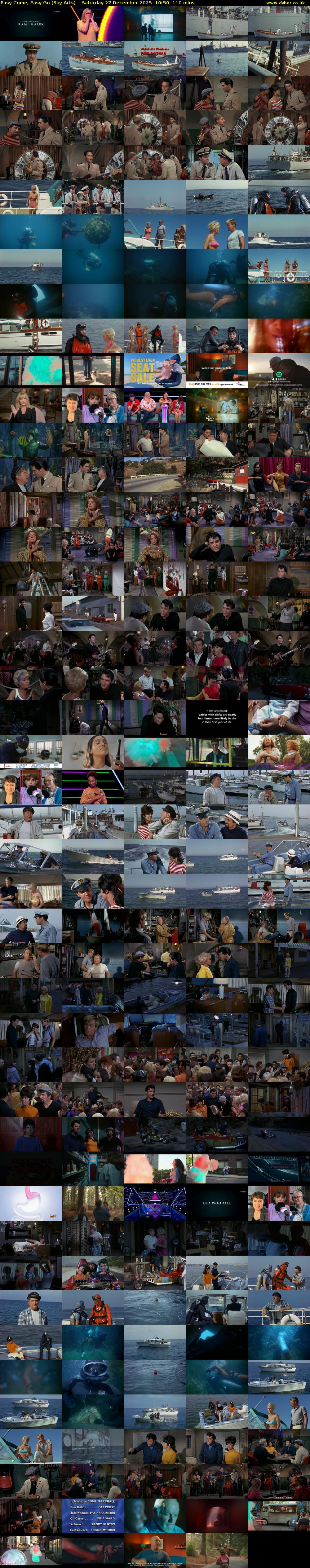 Easy Come, Easy Go (Sky Arts) Saturday 27 December 2025 10:50 - 12:40