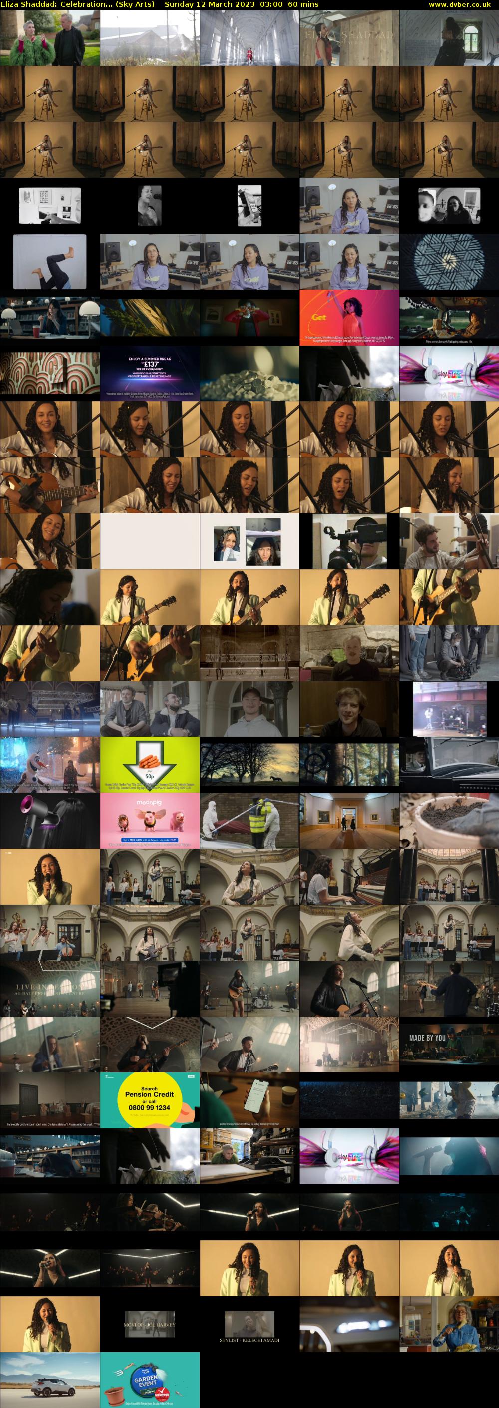 Eliza Shaddad: Celebration... (Sky Arts) Sunday 12 March 2023 03:00 - 04:00