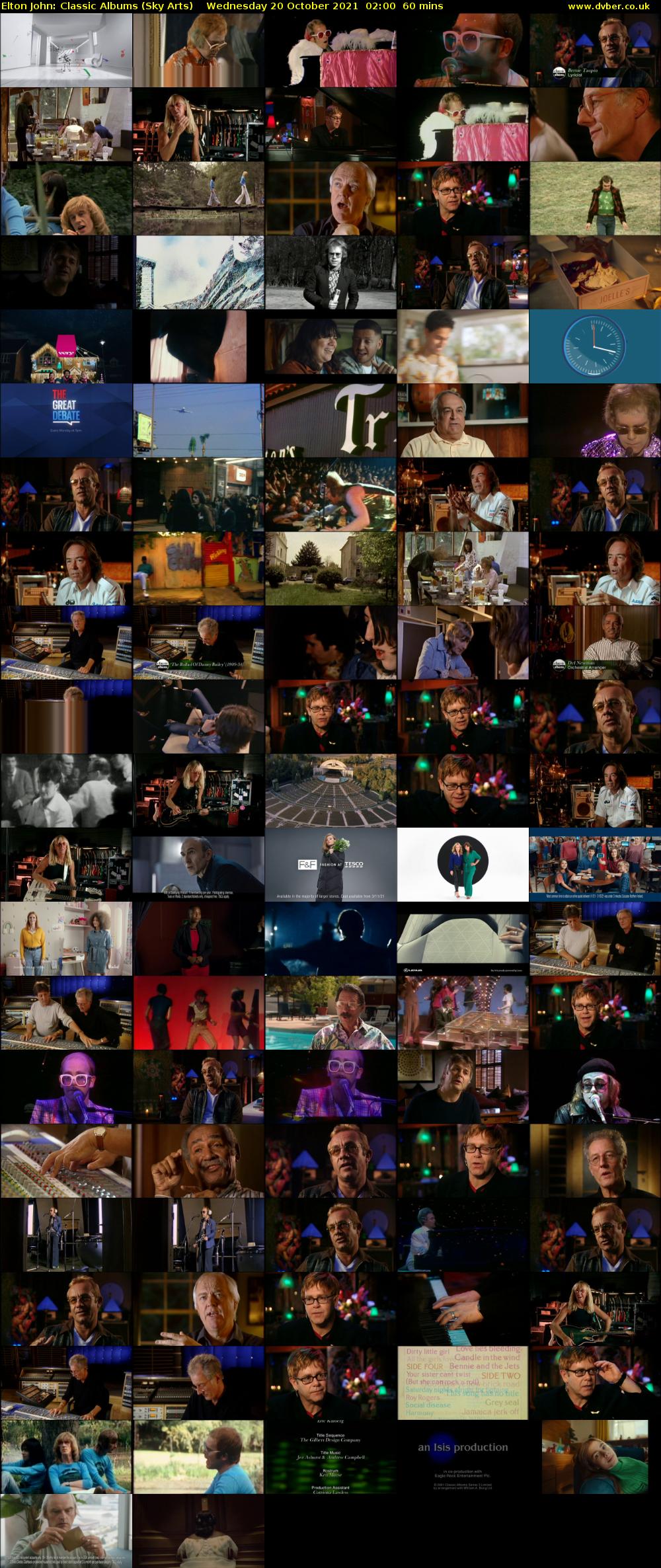 Elton John: Classic Albums (Sky Arts) Wednesday 20 October 2021 02:00 - 03:00