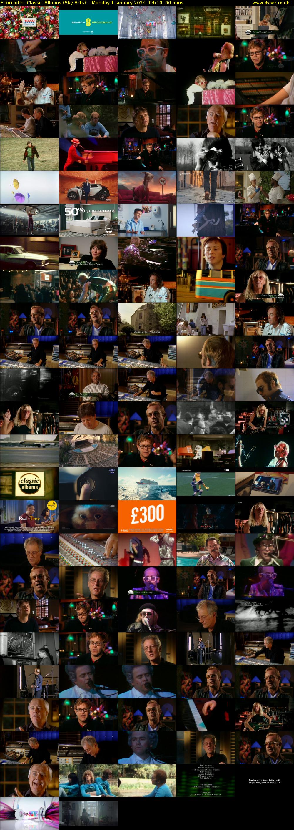 Elton John: Classic Albums (Sky Arts) Monday 1 January 2024 04:10 - 05:10
