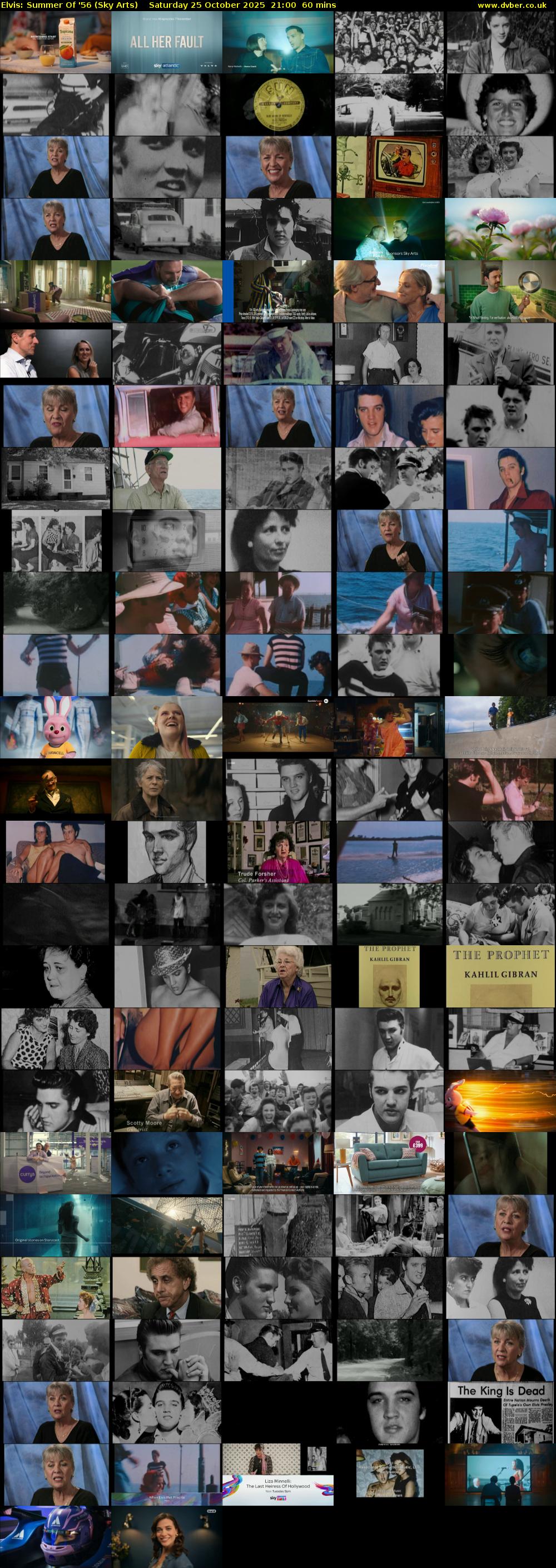 Elvis: Summer Of '56 (Sky Arts) Saturday 25 October 2025 21:00 - 22:00