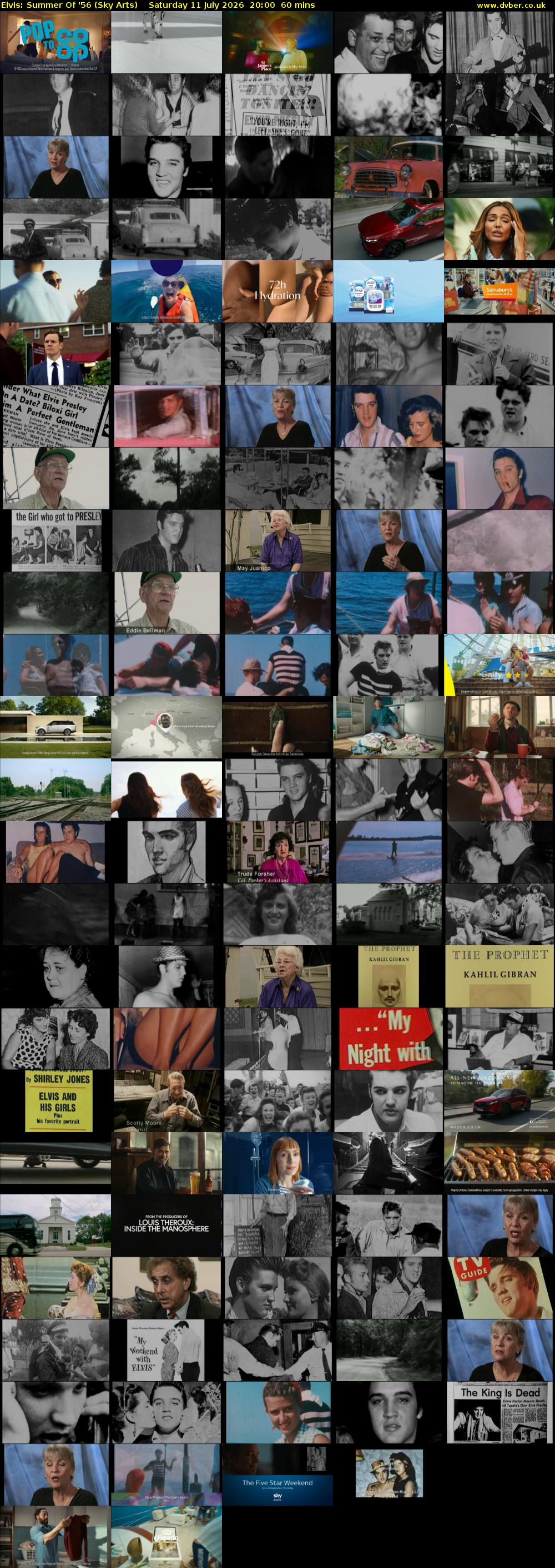 Elvis: Summer Of '56 (Sky Arts) Saturday 11 July 2026 20:00 - 21:00