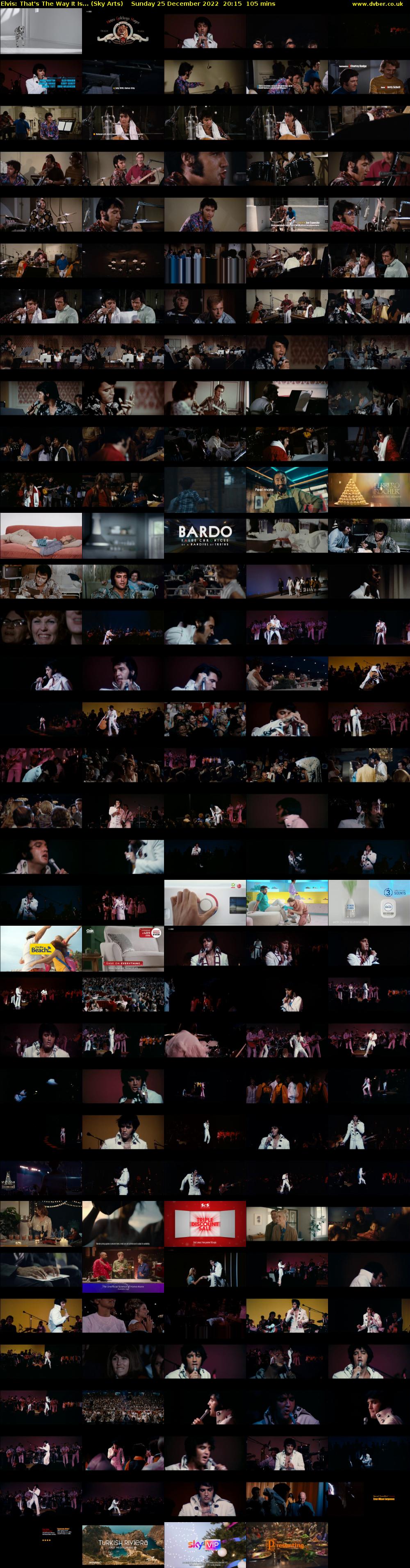 Elvis: That's The Way It Is... (Sky Arts) Sunday 25 December 2022 20:15 - 22:00