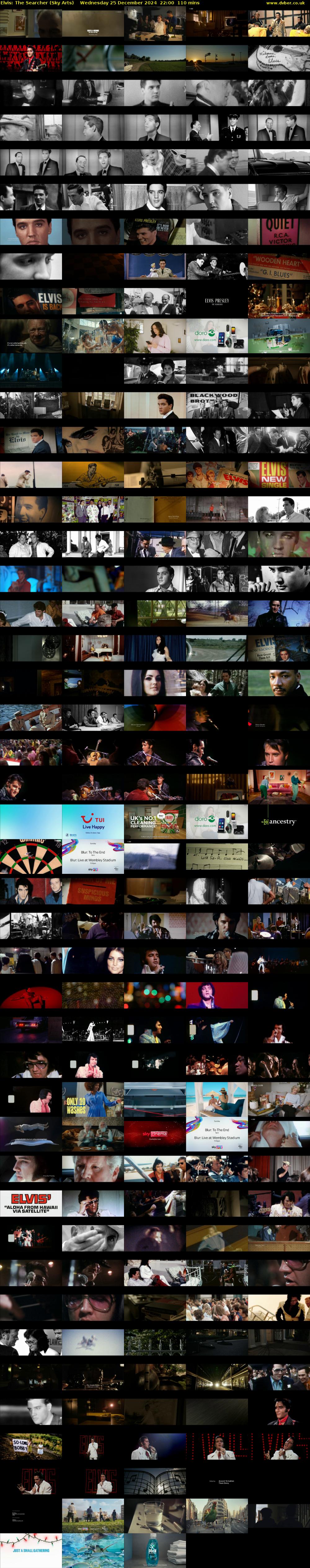 Elvis: The Searcher (Sky Arts) Wednesday 25 December 2024 22:00 - 23:50