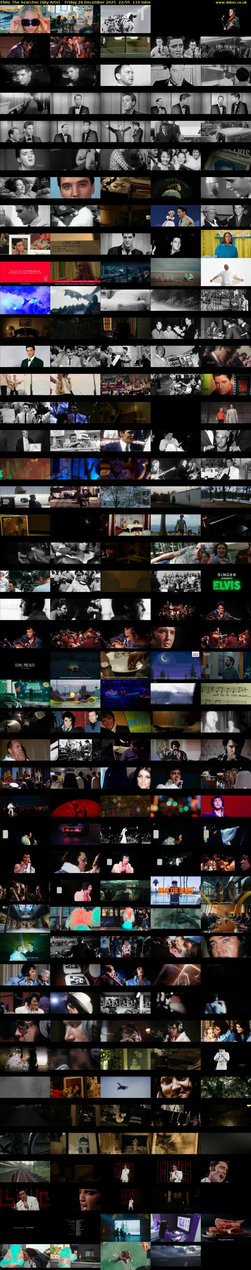 Elvis: The Searcher (Sky Arts) Friday 26 December 2025 22:55 - 00:45