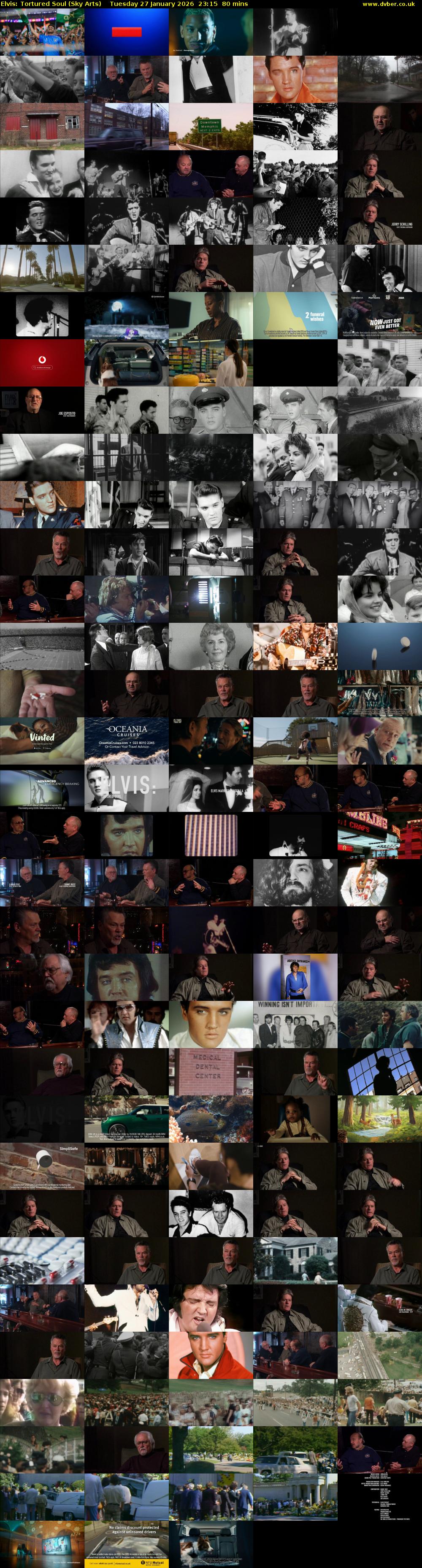 Elvis: Tortured Soul (Sky Arts) Tuesday 27 January 2026 23:15 - 00:35