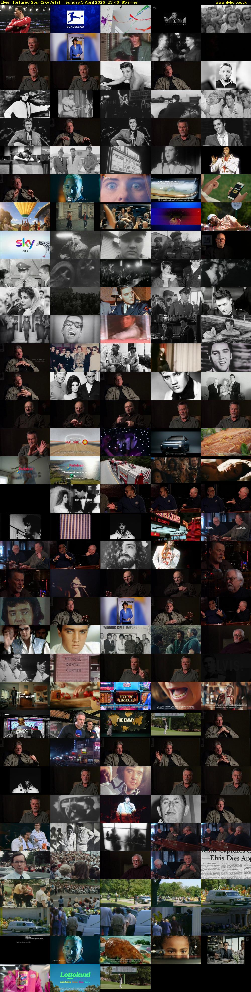 Elvis: Tortured Soul (Sky Arts) Sunday 5 April 2026 23:40 - 01:05