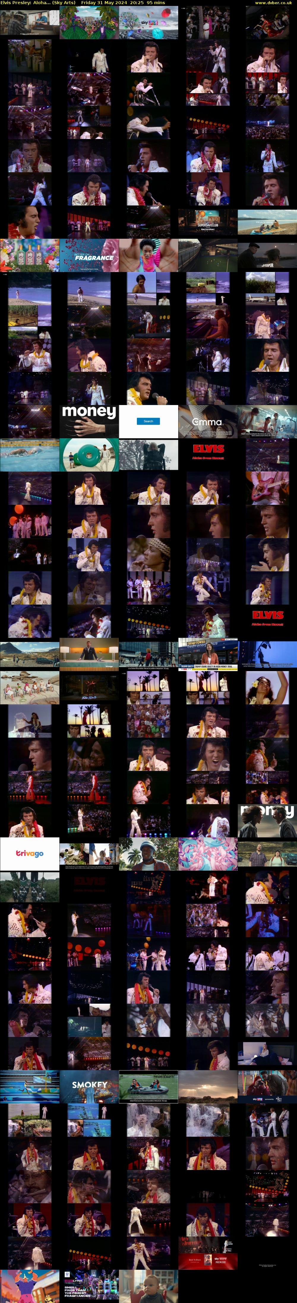 Elvis Presley: Aloha... (Sky Arts) Friday 31 May 2024 20:25 - 22:00