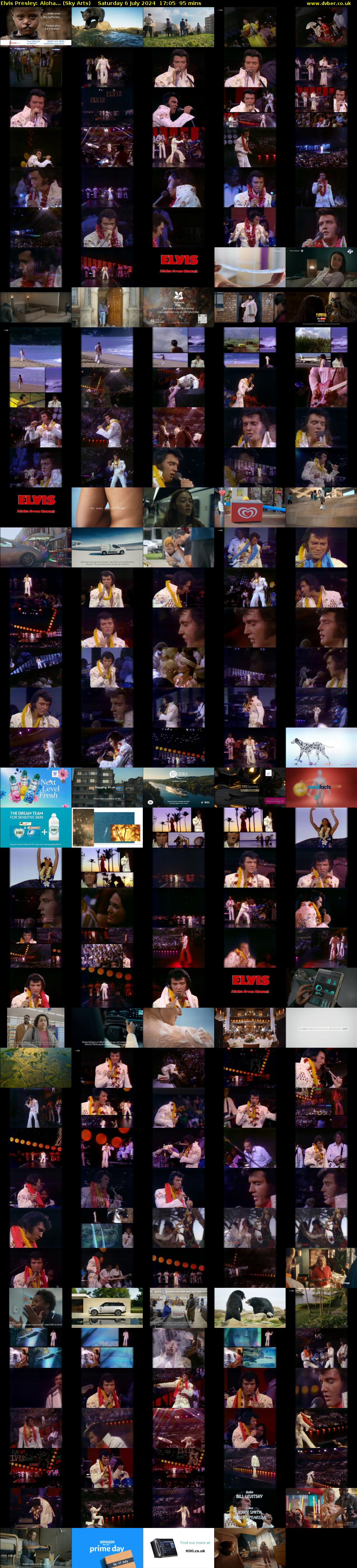 Elvis Presley: Aloha... (Sky Arts) Saturday 6 July 2024 17:05 - 18:40