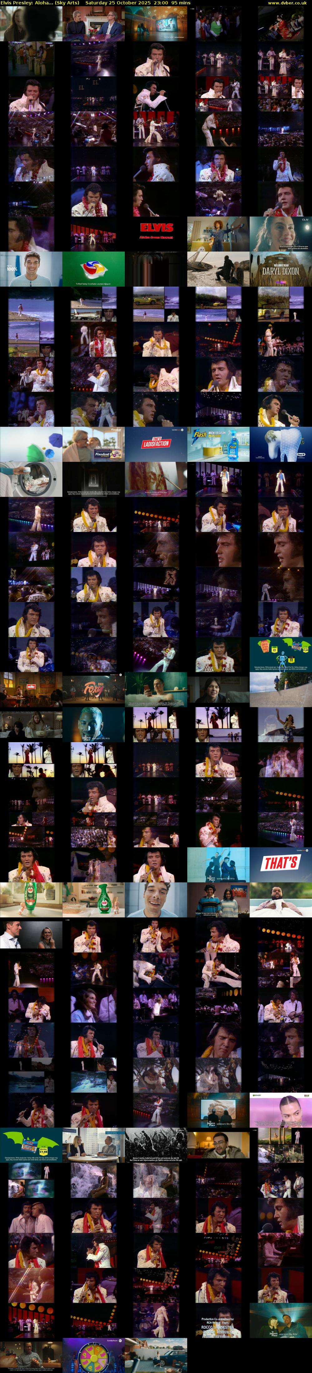 Elvis Presley: Aloha... (Sky Arts) Saturday 25 October 2025 23:00 - 00:35