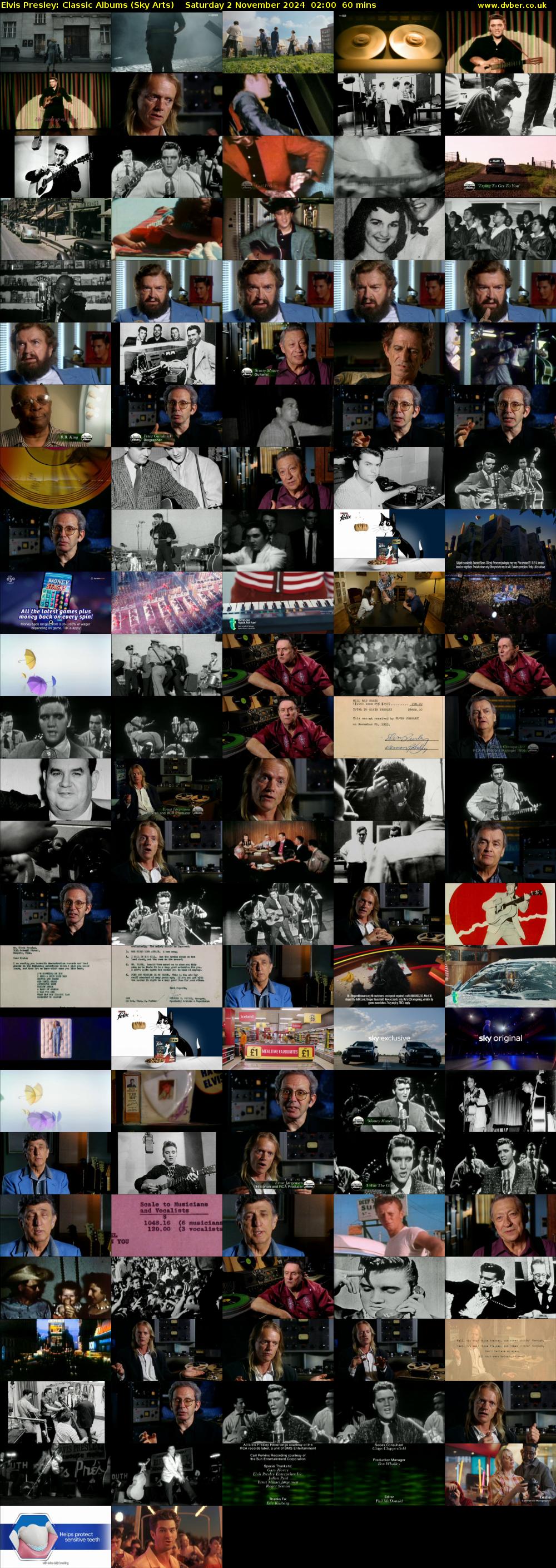 Elvis Presley: Classic Albums (Sky Arts) Saturday 2 November 2024 02:00 - 03:00