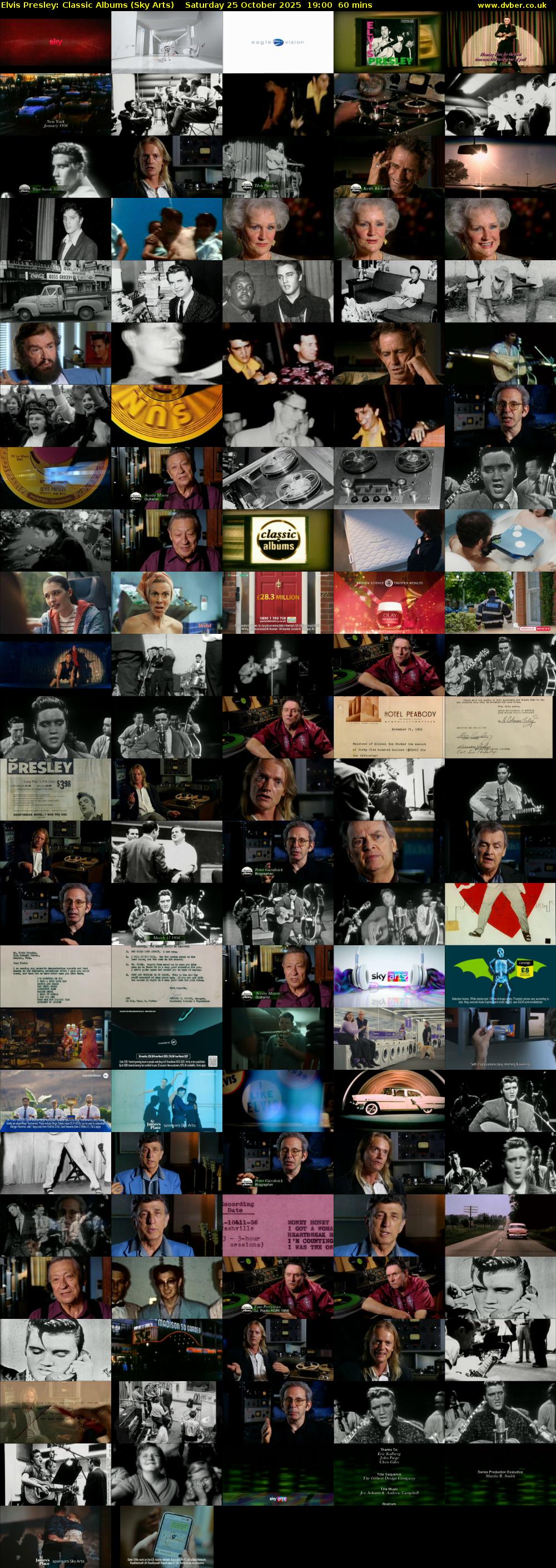 Elvis Presley: Classic Albums (Sky Arts) Saturday 25 October 2025 19:00 - 20:00