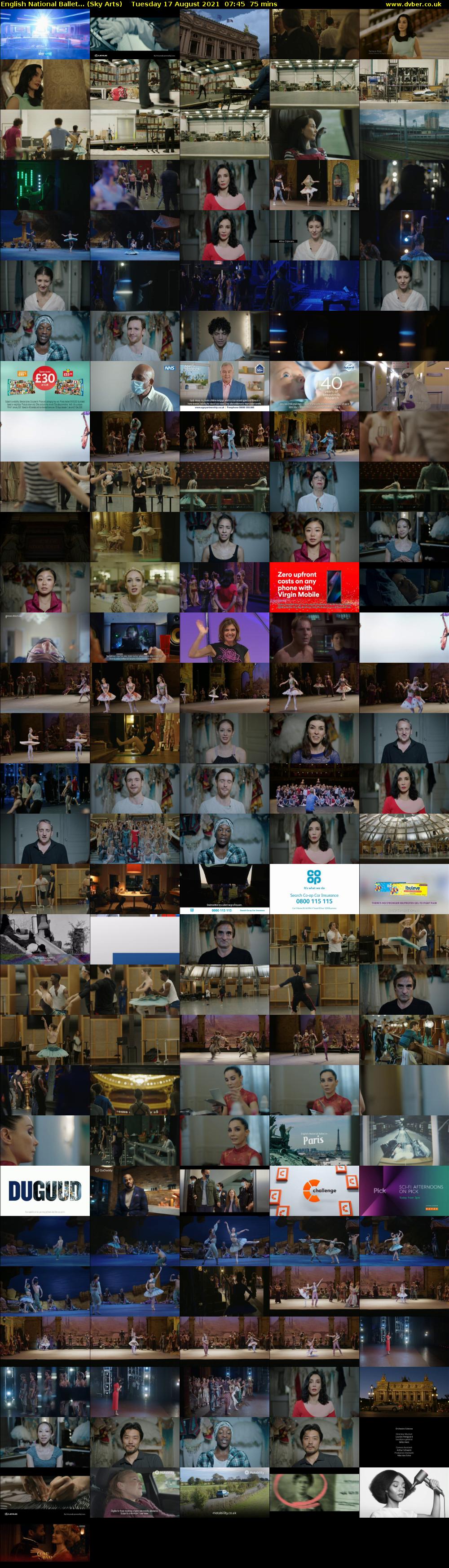 English National Ballet... (Sky Arts) Tuesday 17 August 2021 07:45 - 09:00
