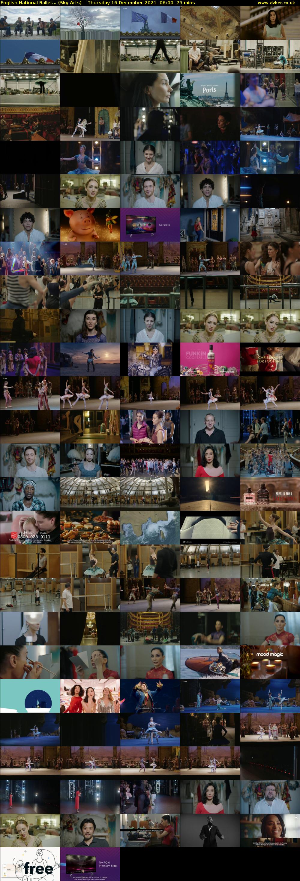 English National Ballet... (Sky Arts) Thursday 16 December 2021 06:00 - 07:15