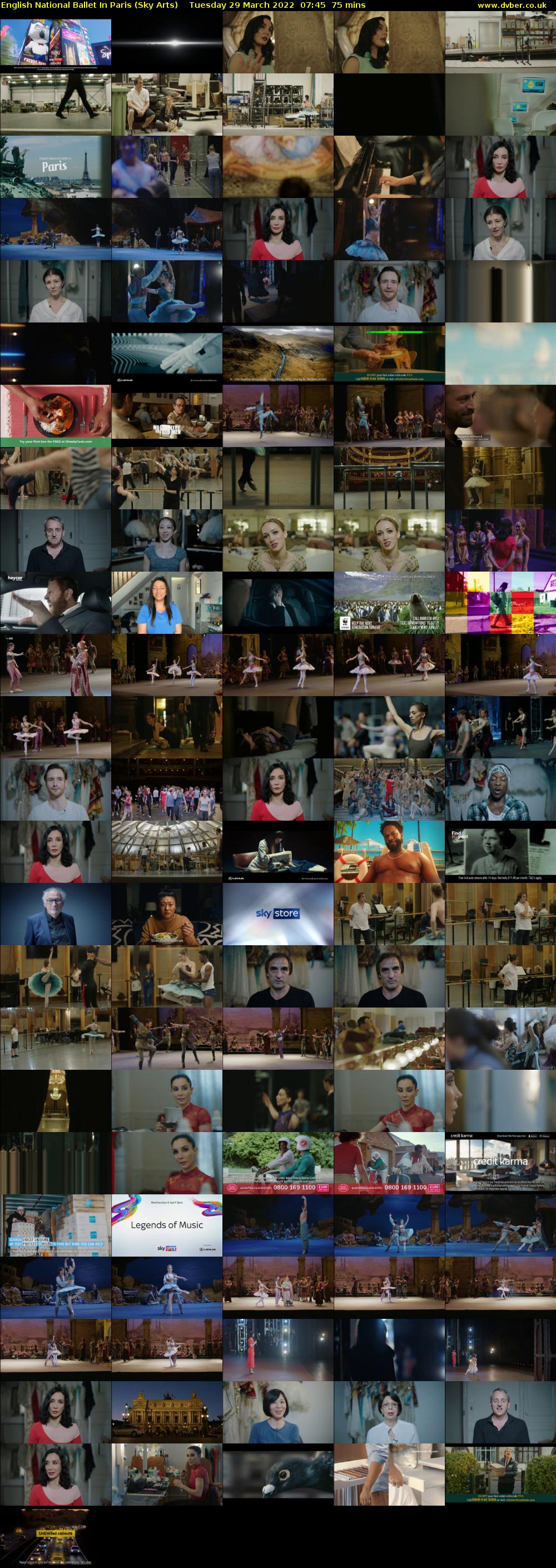 English National Ballet In Paris (Sky Arts) Tuesday 29 March 2022 07:45 - 09:00