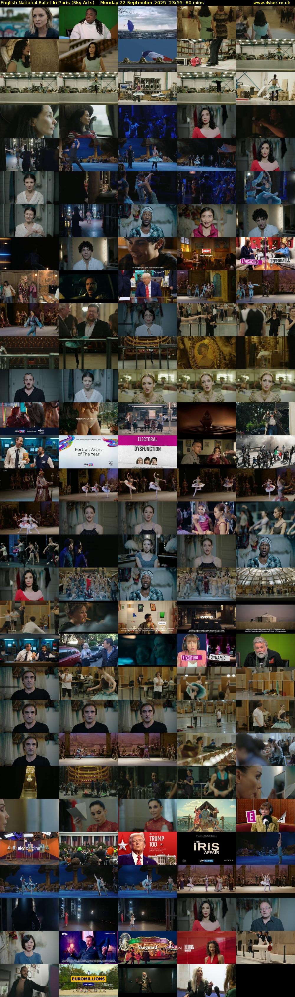 English National Ballet In Paris (Sky Arts) Monday 22 September 2025 23:55 - 01:15