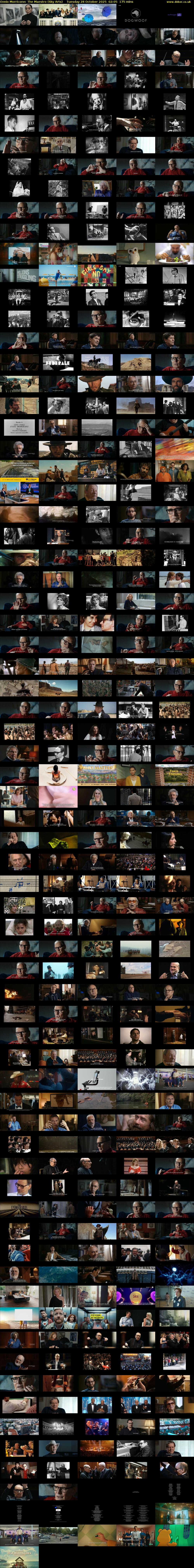 Ennio Morricone: The Maestro (Sky Arts) Tuesday 28 October 2025 02:05 - 05:00