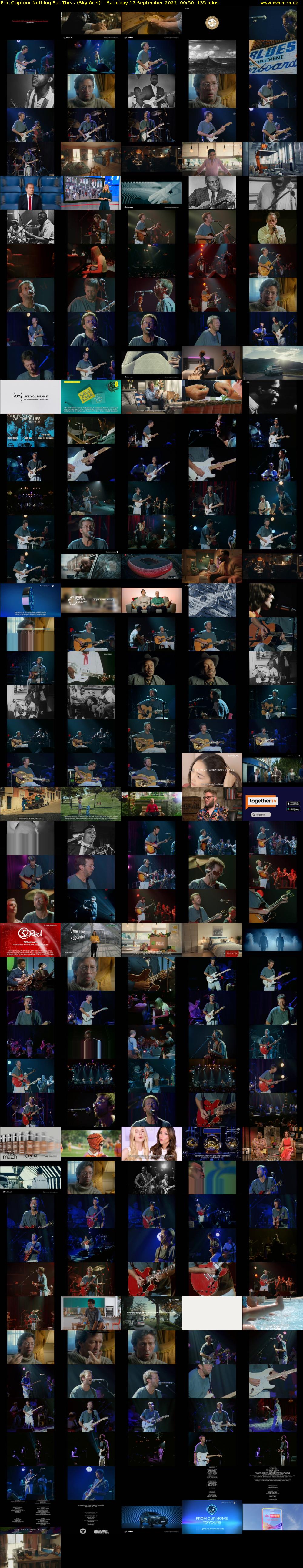 Eric Clapton: Nothing But The... (Sky Arts) Saturday 17 September 2022 00:50 - 03:05