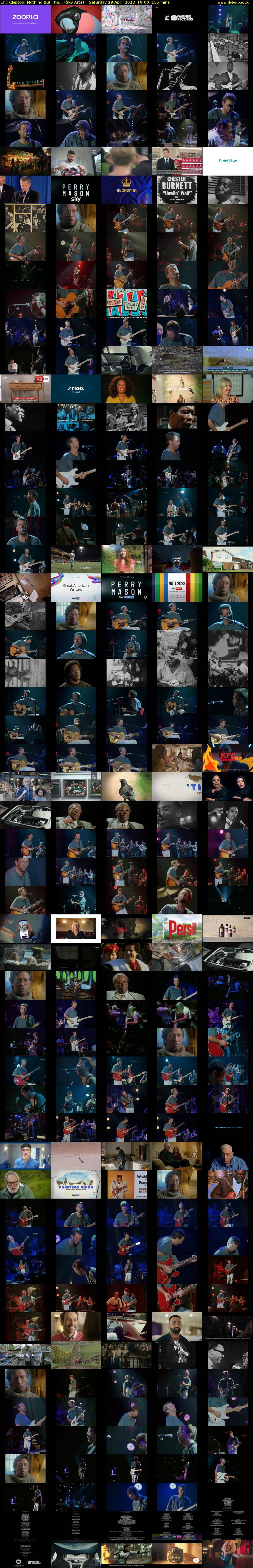 Eric Clapton: Nothing But The... (Sky Arts) Saturday 29 April 2023 19:00 - 21:15