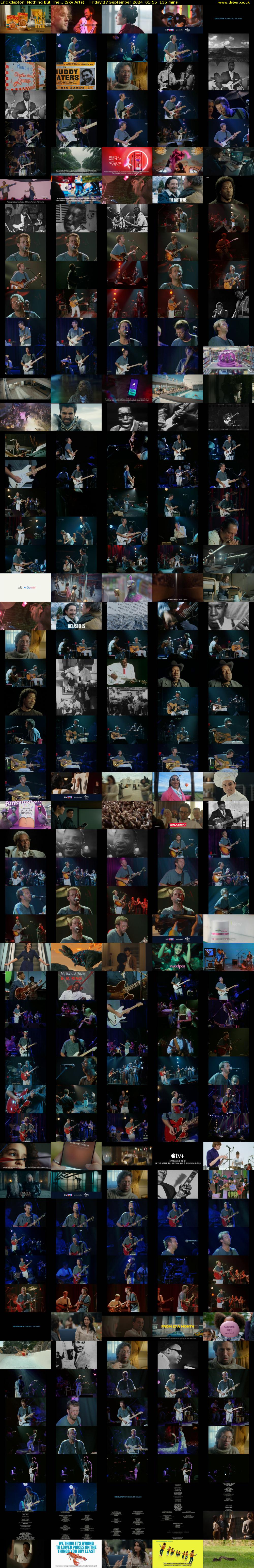 Eric Clapton: Nothing But The... (Sky Arts) Friday 27 September 2024 01:55 - 04:10