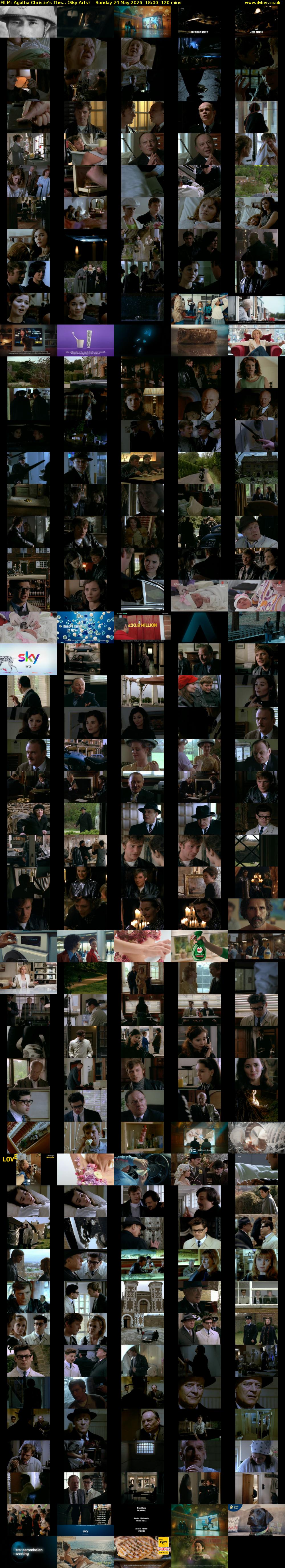FILM: Agatha Christie's The... (Sky Arts) Sunday 24 May 2026 18:00 - 20:00