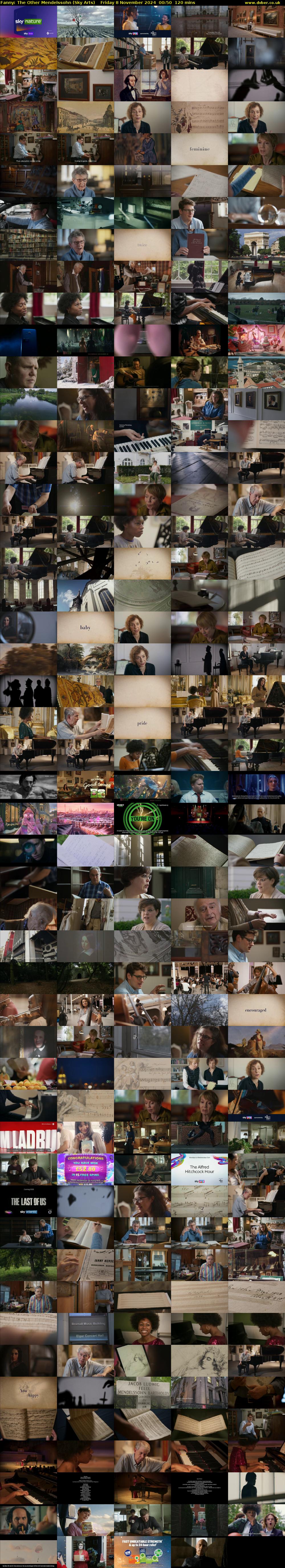 Fanny: The Other Mendelssohn (Sky Arts) Friday 8 November 2024 00:50 - 02:50