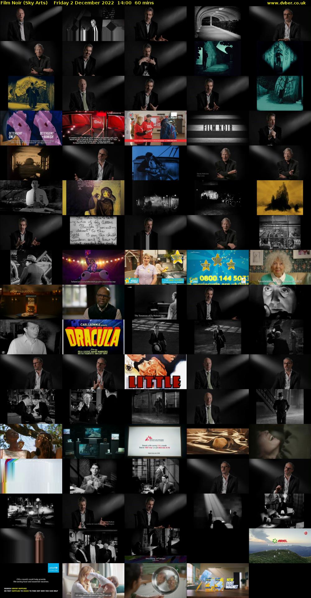 Film Noir (Sky Arts) Friday 2 December 2022 14:00 - 15:00