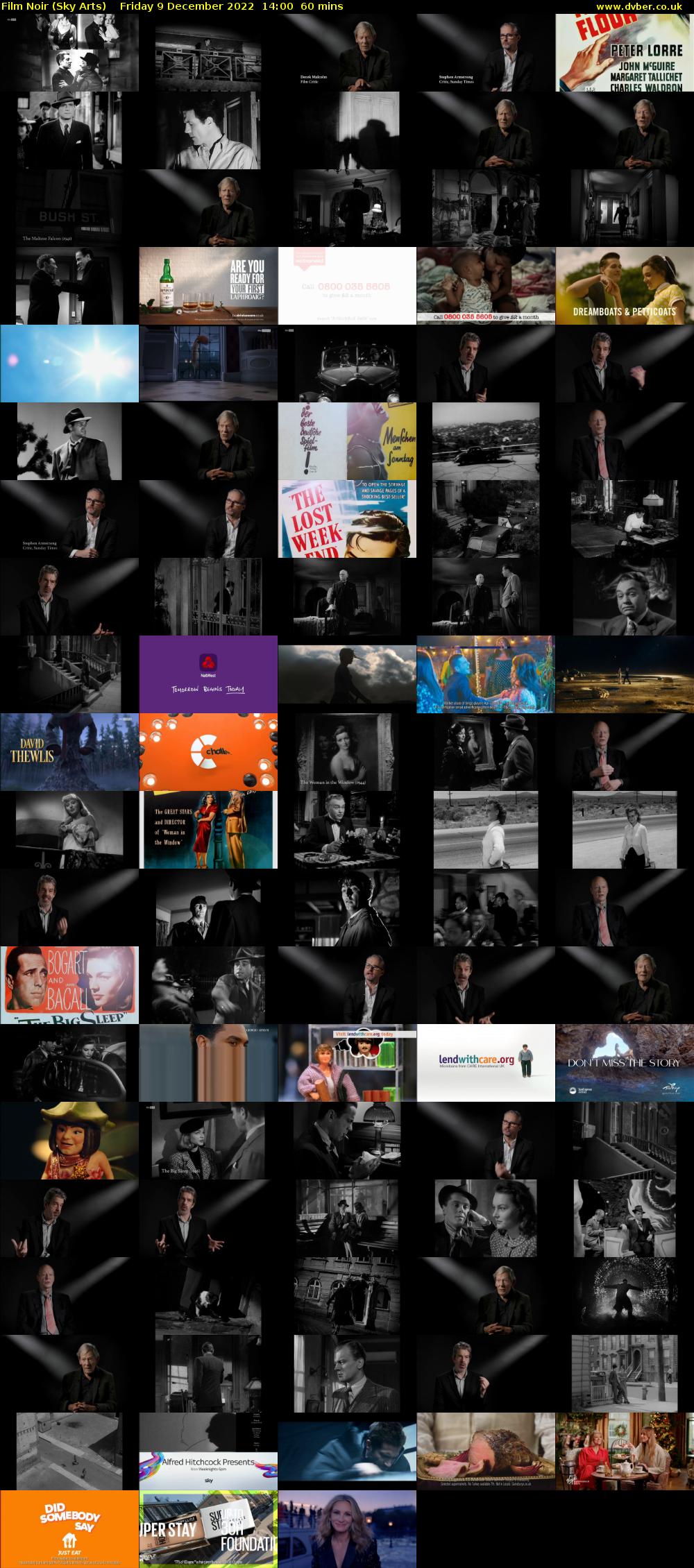 Film Noir (Sky Arts) Friday 9 December 2022 14:00 - 15:00
