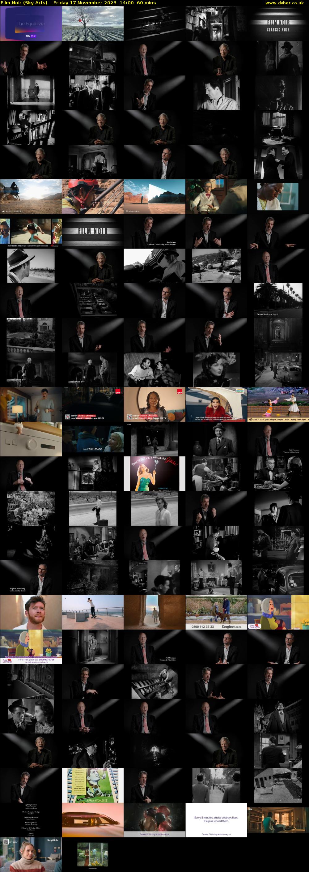 Film Noir (Sky Arts) Friday 17 November 2023 14:00 - 15:00