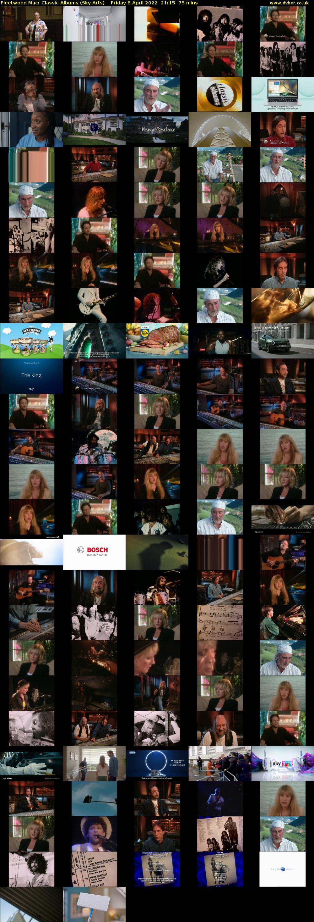 Fleetwood Mac: Classic Albums (Sky Arts) Friday 8 April 2022 21:15 - 22:30
