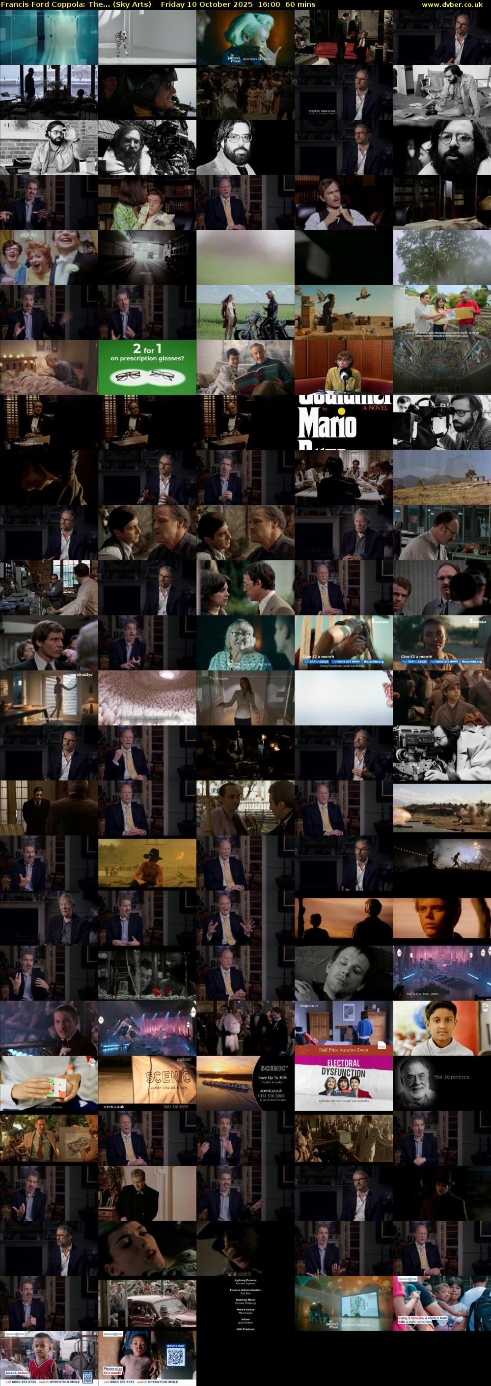 Francis Ford Coppola: The... (Sky Arts) Friday 10 October 2025 16:00 - 17:00