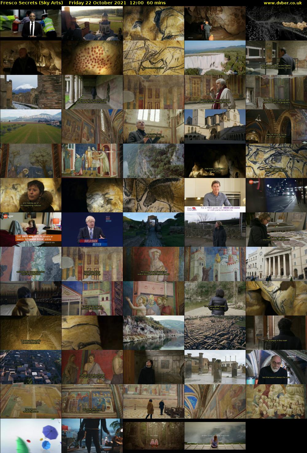 Fresco Secrets (Sky Arts) Friday 22 October 2021 12:00 - 13:00