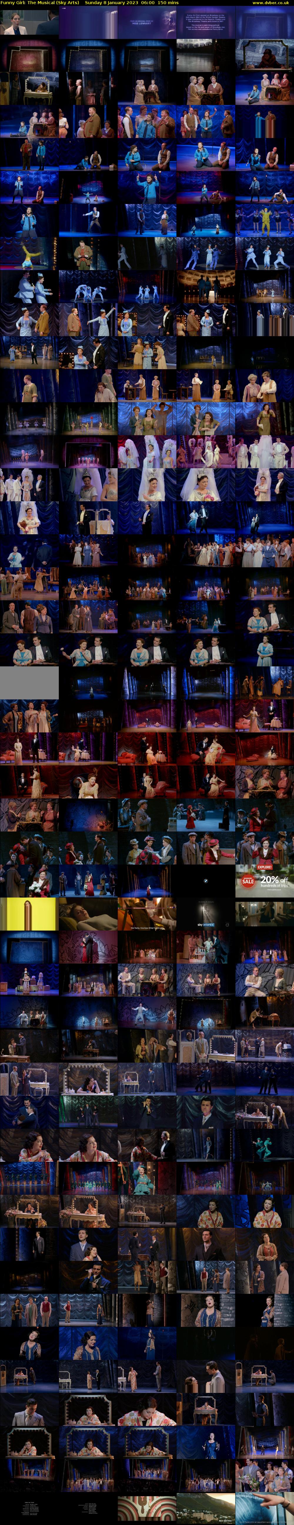 Funny Girl: The Musical (Sky Arts) Sunday 8 January 2023 06:00 - 08:30