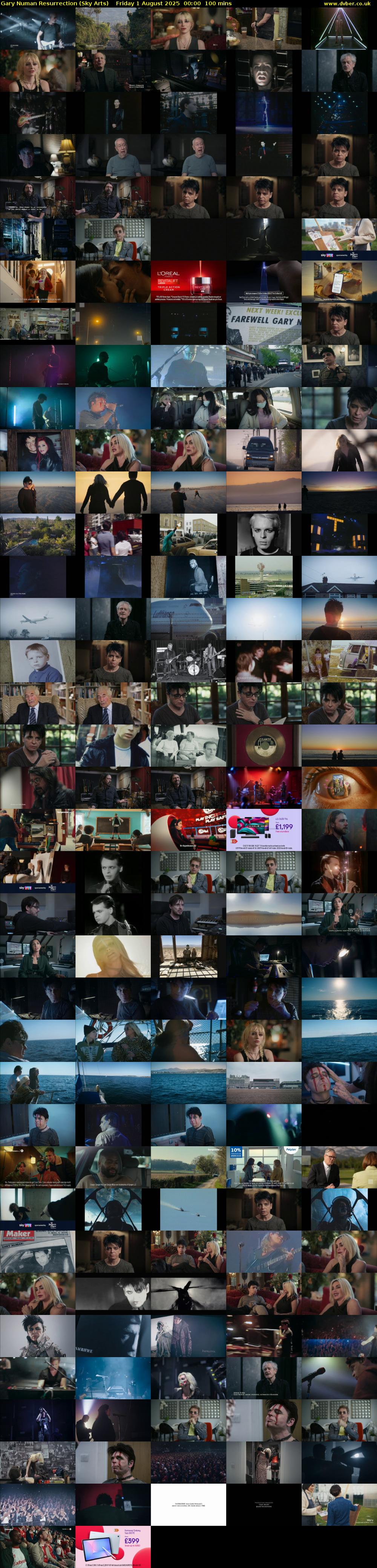 Gary Numan Resurrection (Sky Arts) Friday 1 August 2025 00:00 - 01:40