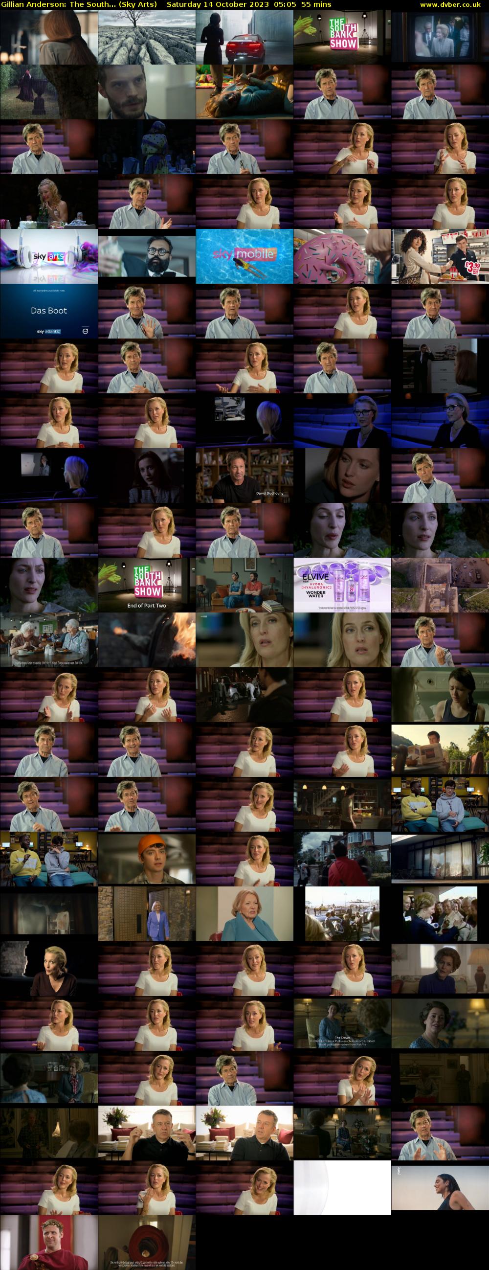 Gillian Anderson: The South... (Sky Arts) Saturday 14 October 2023 05:05 - 06:00