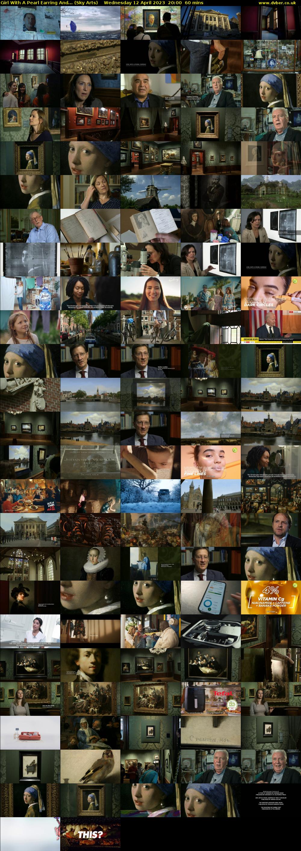 Girl With A Pearl Earring And... (Sky Arts) Wednesday 12 April 2023 20:00 - 21:00