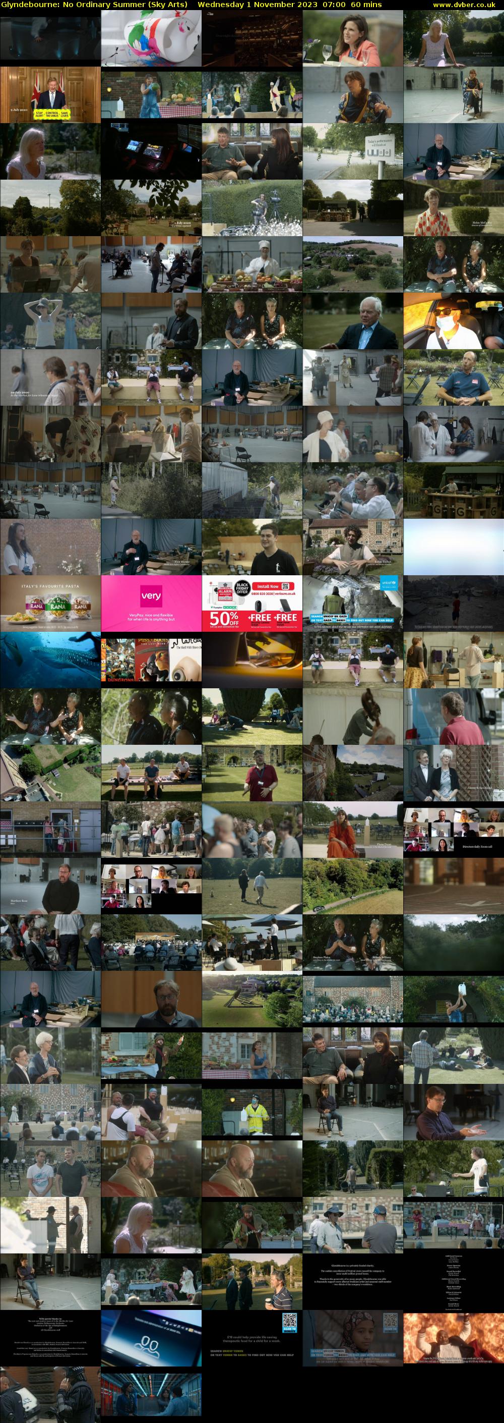 Glyndebourne: No Ordinary Summer (Sky Arts) Wednesday 1 November 2023 07:00 - 08:00
