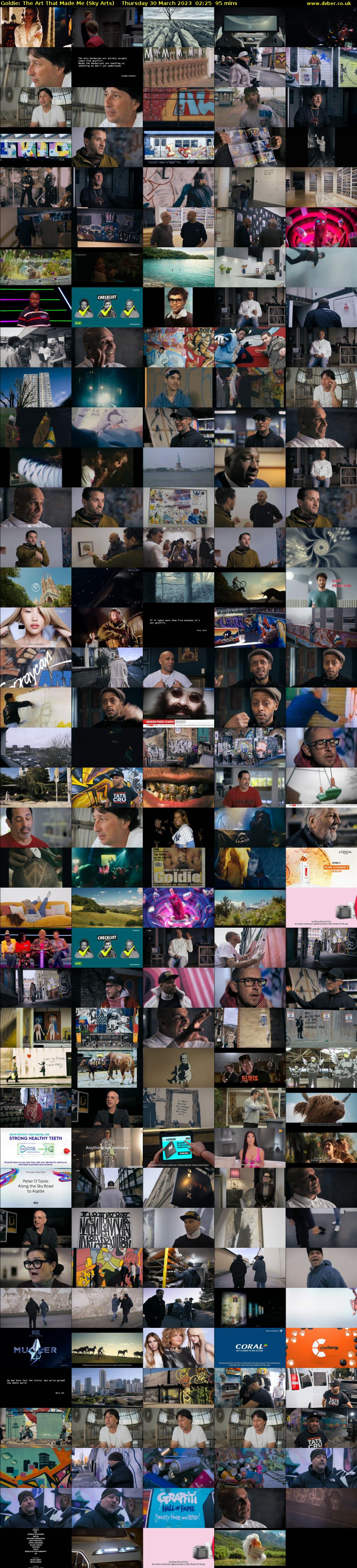 Goldie: The Art That Made Me (Sky Arts) Thursday 30 March 2023 02:25 - 04:00