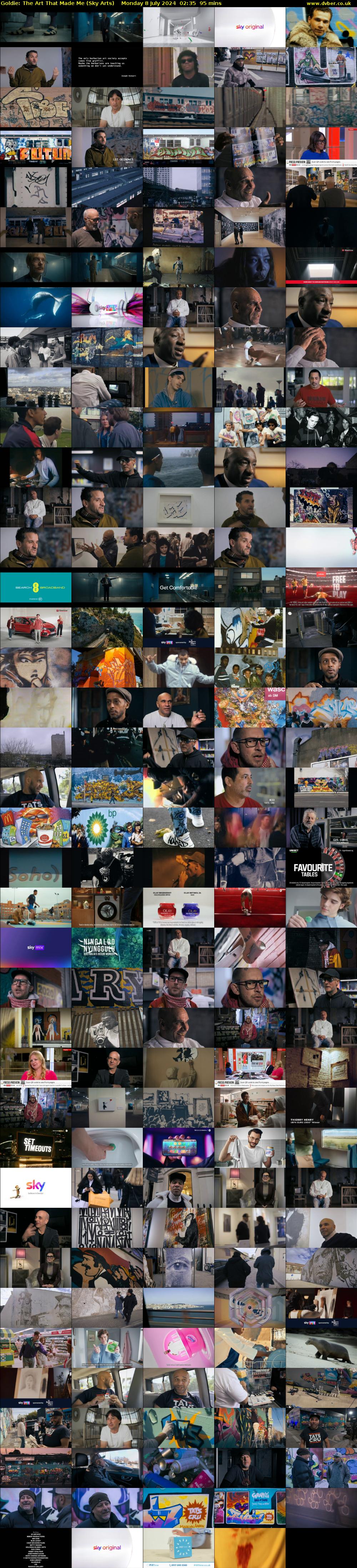 Goldie: The Art That Made Me (Sky Arts) Monday 8 July 2024 02:35 - 04:10