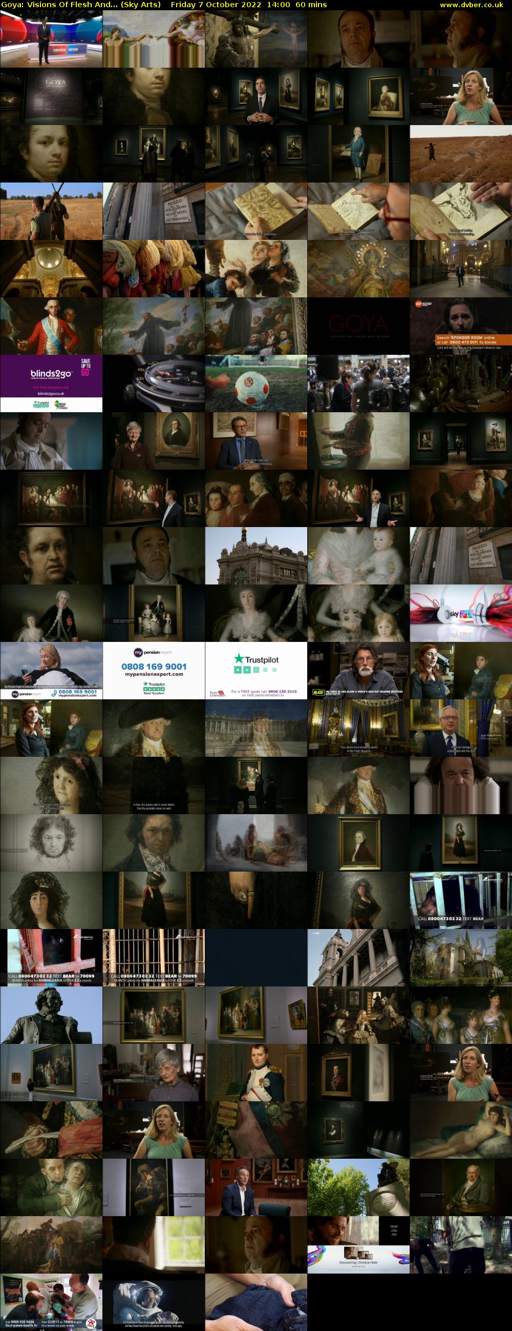 Goya: Visions Of Flesh And... (Sky Arts) Friday 7 October 2022 14:00 - 15:00