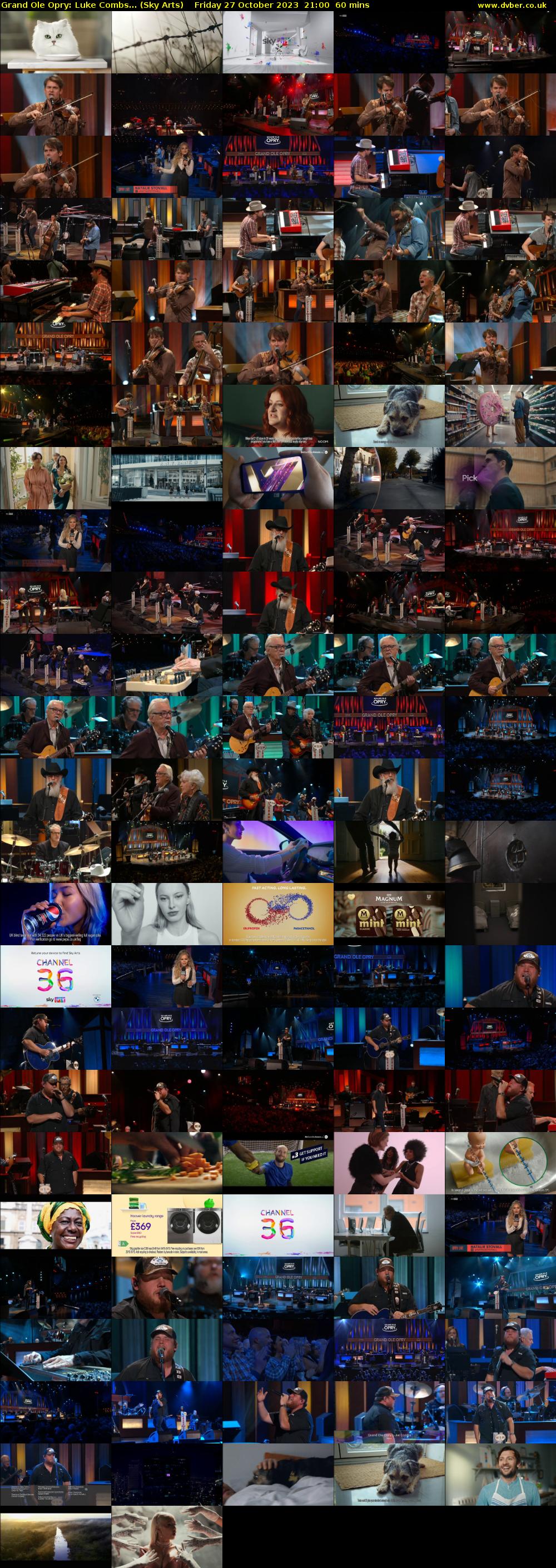 Grand Ole Opry: Luke Combs... (Sky Arts) Friday 27 October 2023 21:00 - 22:00