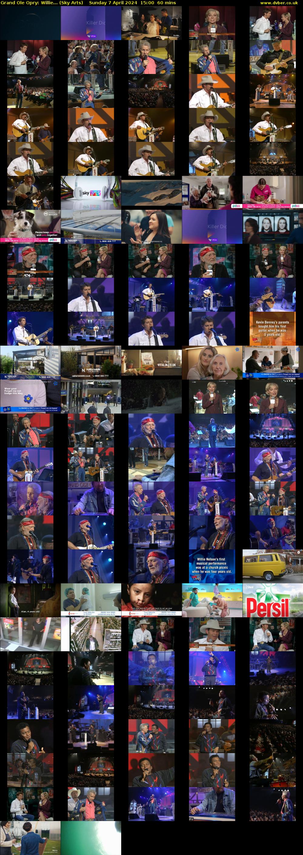 Grand Ole Opry: Willie... (Sky Arts) Sunday 7 April 2024 15:00 - 16:00