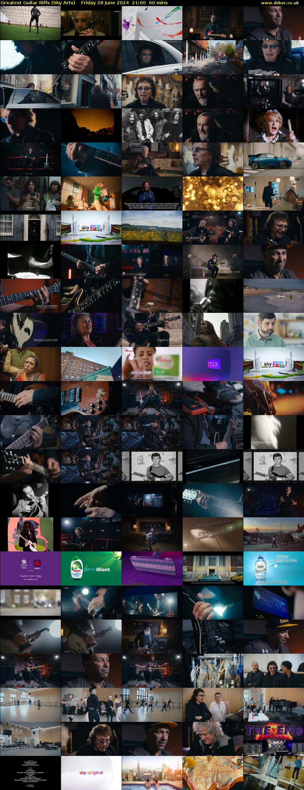 Greatest Guitar Riffs (Sky Arts) Friday 28 June 2024 21:00 - 22:00