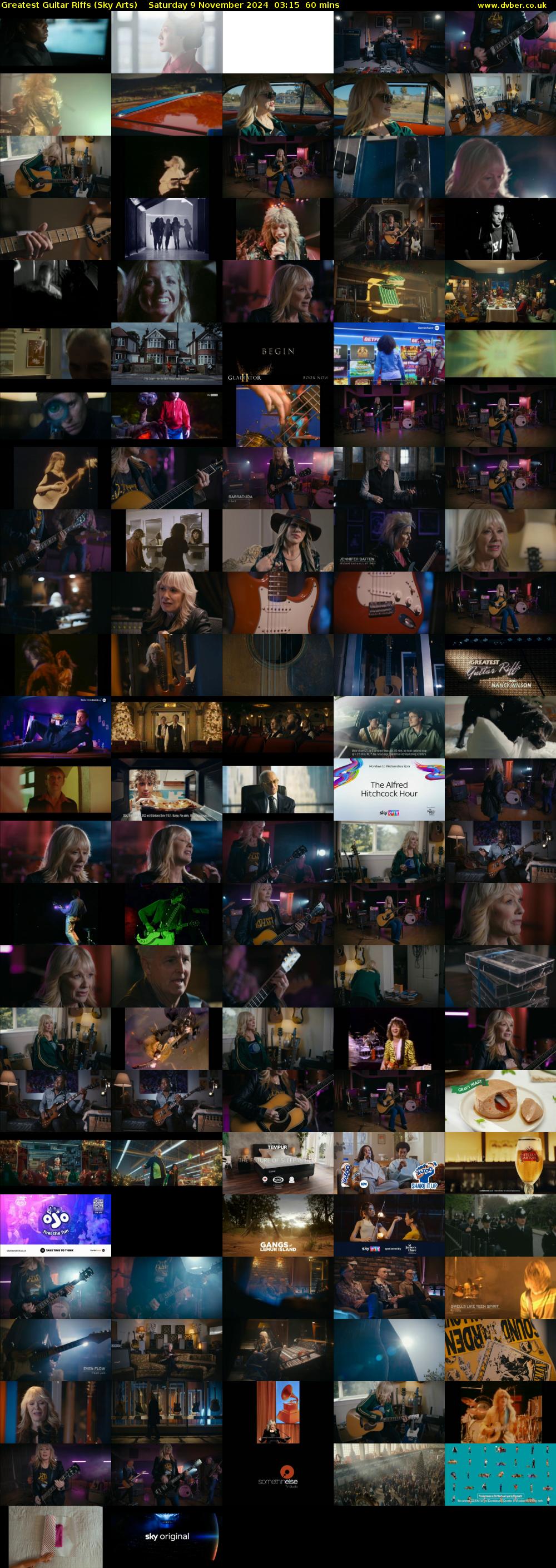 Greatest Guitar Riffs (Sky Arts) Saturday 9 November 2024 03:15 - 04:15