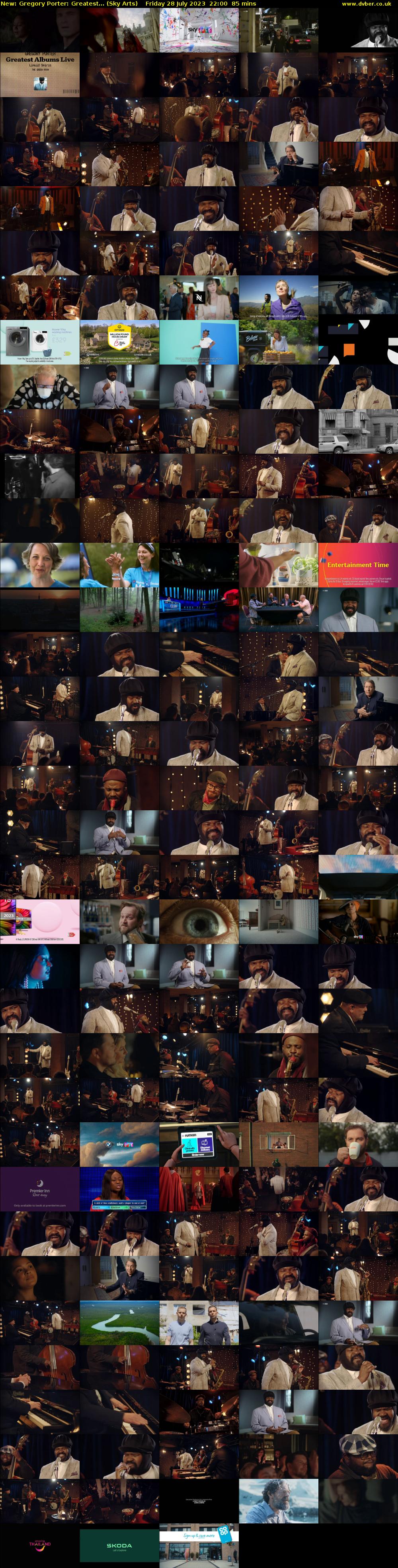 Gregory Porter: Greatest... (Sky Arts) Friday 28 July 2023 22:00 - 23:25